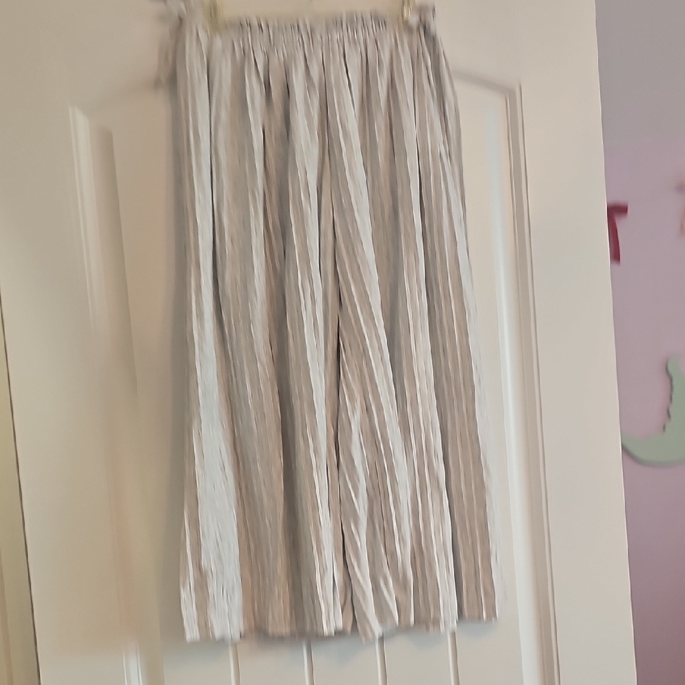 Zara Cream A-Line Skirt